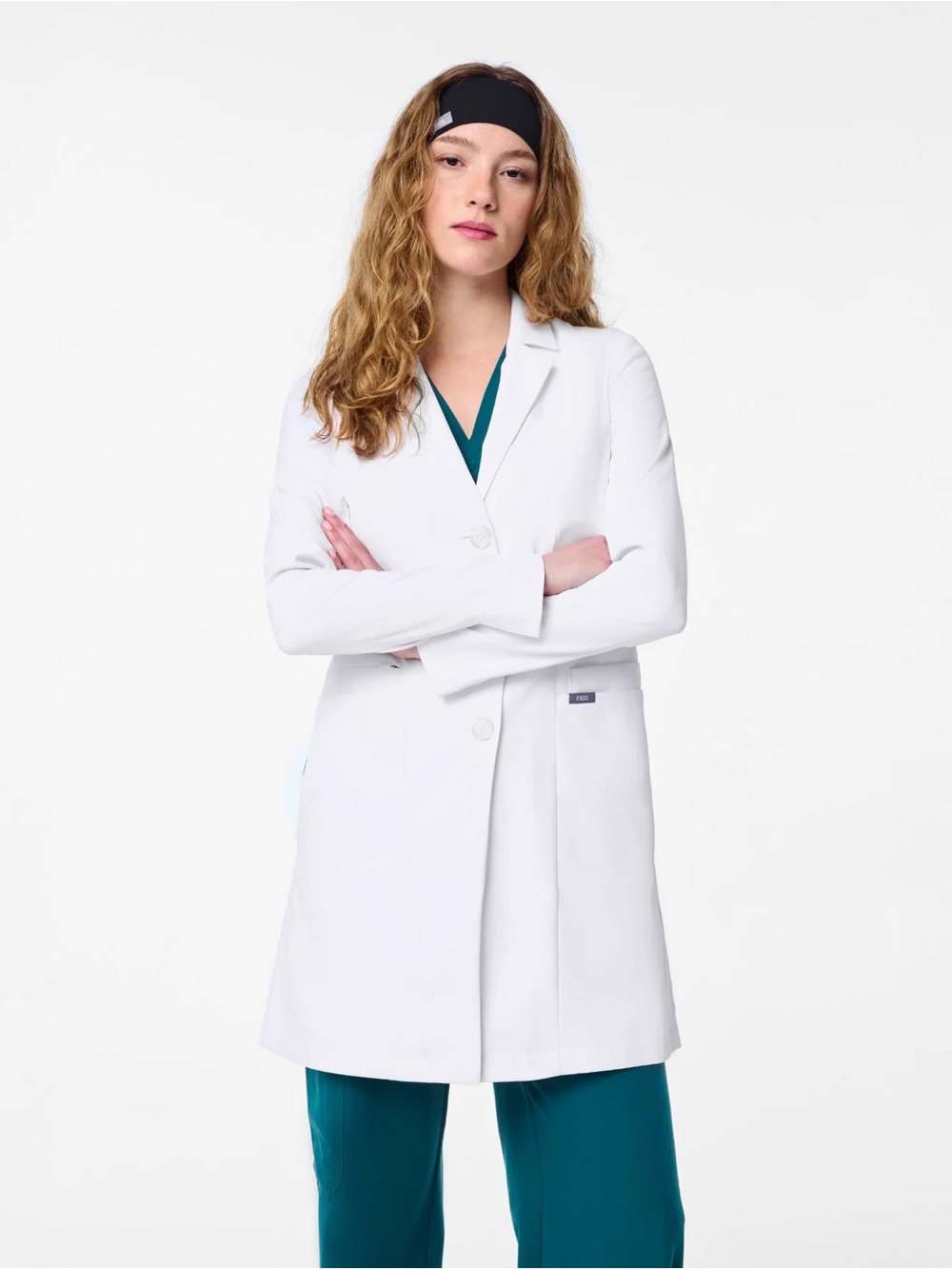 FIGS Bellevue Long Slim Lab Coat